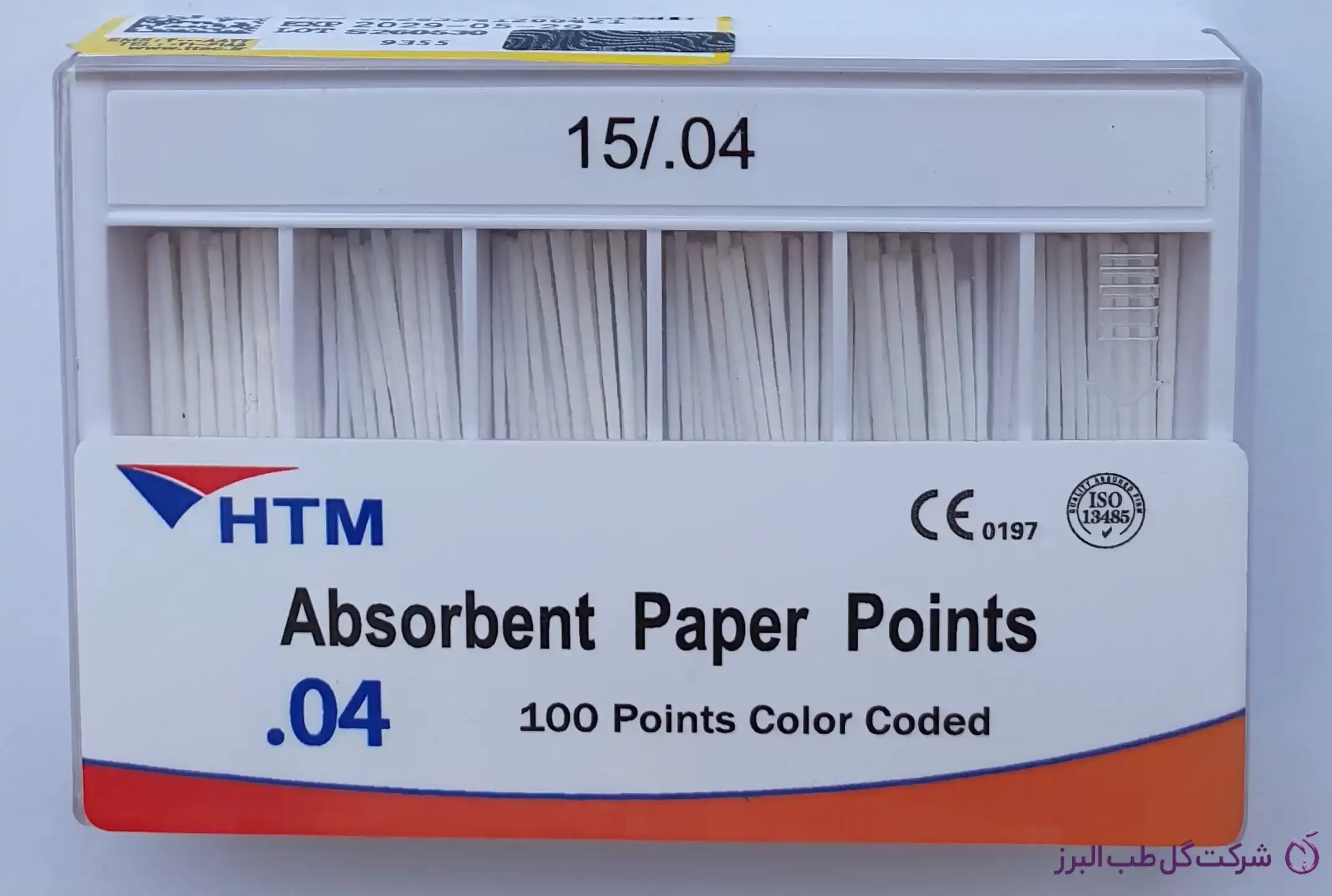 کن کاغذی تقارب 4% Paper Point HTM